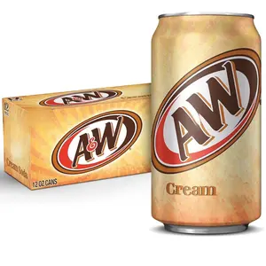 A&W Cream Soda, 12 fl oz cans, 12 pack