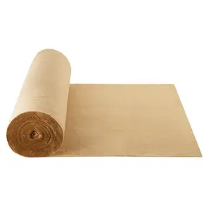 Summervibes VEVOR Burlap Fabric Roll, 40x 300 ft 45x 45 High Density Wide Natural Burlap Fabric Rolls, Jute Fabric Burlap Tree Wrap Roll, for Decor, Crafts, Wedding, Gardening, Plant Tree Winter Covering