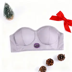 [Christmas Gift] Electric Breast Massager, Breast Support, Seamless Design, Adjustable Massager, Smooth Feel, Breathable Material