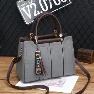 Bestseller Women's Large Capacity Shoulder Handbag, Minimalist Solid Color Splicing Commuter Versatile Tote Bag