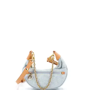 Pre-owned Louis Vuitton Denim Shoulder Bags Loop Handbag Monogram by Rebag