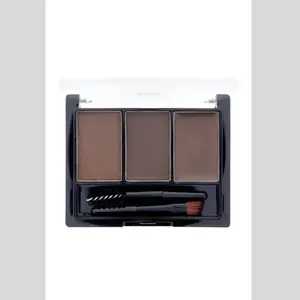 Lisa Wonder Brown Eyebrow Kit. Makeup Dark Brown Pack Pack Cosmetic