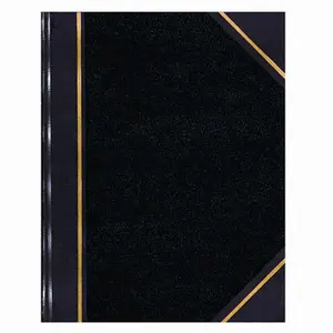 Texhide Accounting Book BLK/BY 150 Green Pages 10-3/8 x 8-3/8