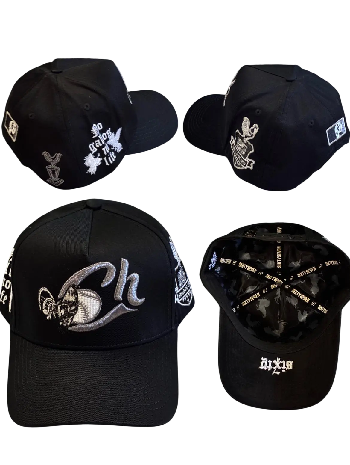 SIXTYSEVEN HATS SNAPBACK 67CHGALLO BLK