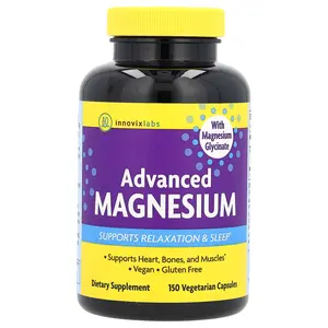 InnovixLabs Advanced Magnesium, 150 Vegetarian Capsules (105 mg per Capsule)
