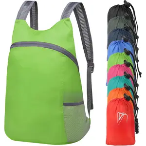 20L Ultra Hiking-Daypack Lightweight Foldable Travel Packable Backpack for Camping Cycling Outdoor,green