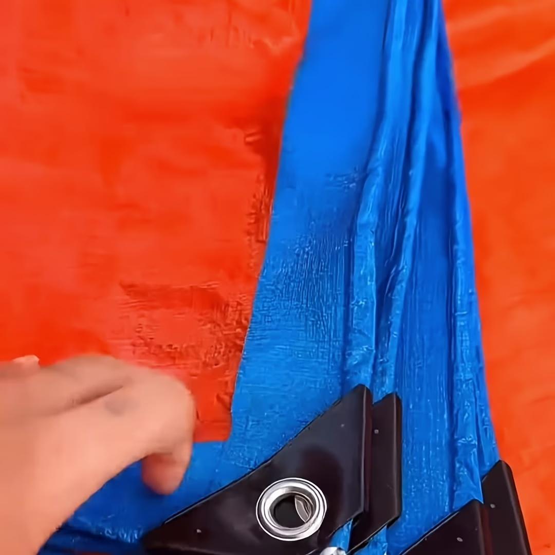 All-Season Waterproof Tarpaulin with High-density Thickened Material, Reinforced Corners, And Double-sided Waterproofing. Offers Excellent Sun Protection, Tear Resistance, And Durability. Perfect for Outdoor, Vehicle, And Cargo Cover Needs