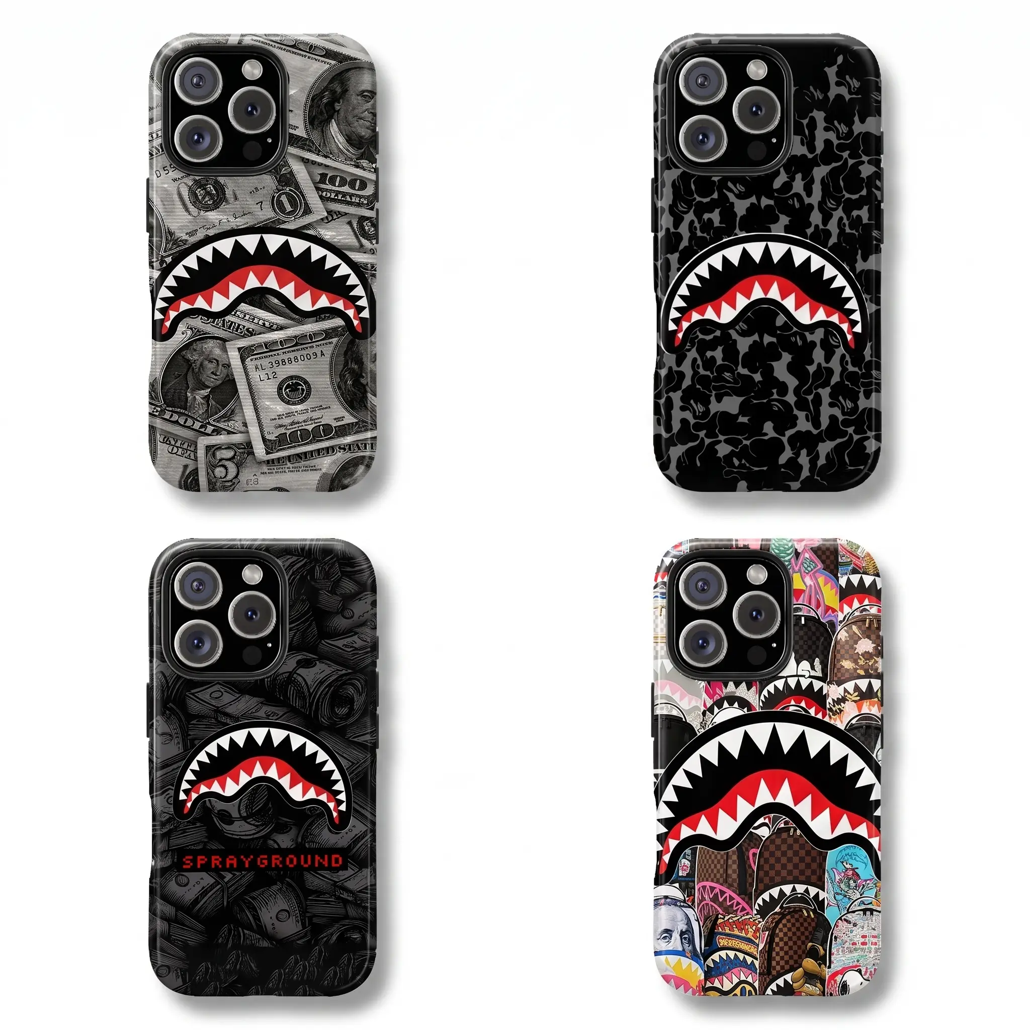 Flex Harder with This Shark Bite Just Leveled Up with This Shark Case For IPhone 17 Pro Max 16 15 14 13 12 11 Pro Max plus air case