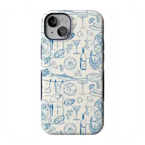 Casely iPhone 14 Plus Case | Dolce Vita | Amalfi Aperitivo | Bold Protective Design | Compatible with MagSafe
