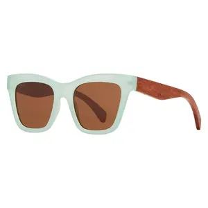 Blue Planet Eco-Eyewear Amaya Polarized Wood Sunglasses