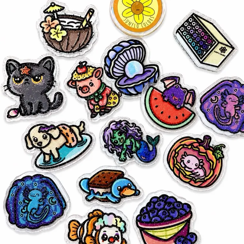 Sunflo Paper Weight Clips for Coloring Books - Durable and Reusable Stationery Artwork Art Supplies