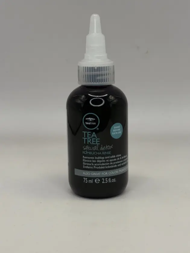 Paul Mitchell Tea Tree Special Kombucha Rinse, Gentle Exfoliating Scalp Detox for Buildup and Dry Hair, Unisex Haircare, Travel Mini, 2.5 oz (Previous Packaging)
