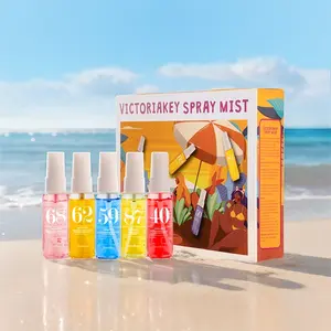 Limited Edition Summer Brazilian Perfume Spray Set, Fragrance Mist Set, Natural Fresh Scent, Ideal for Travel, Home, Office, Perfect Gift for Holidays