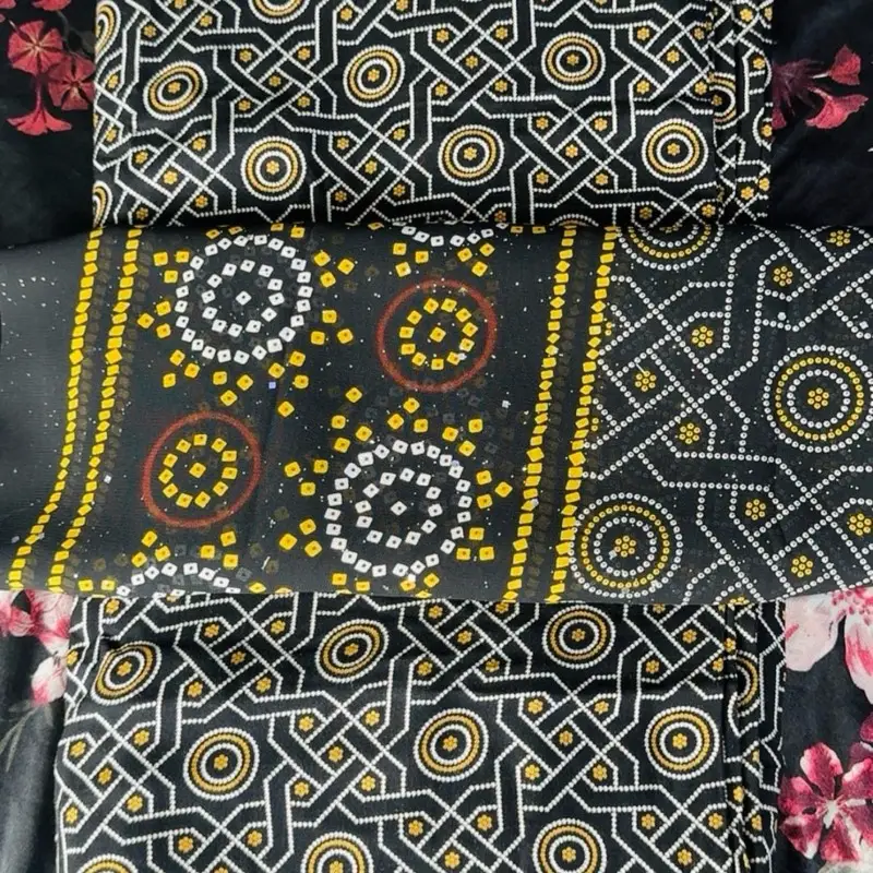 New Design Baati with Qafiif Garbasar - Unique Patterned Fabric Item
