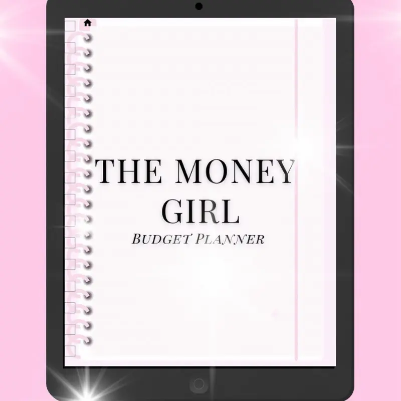 Digital Budget Planner | Monthly Finance Tracker | Hyperlinked PDF for Goodnotes & Notability