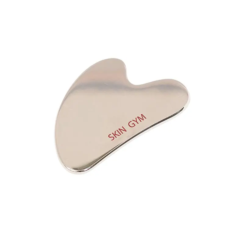 Skin Gym Cryo Stainless Steel Sculpty Heart Gua Sha Tool
