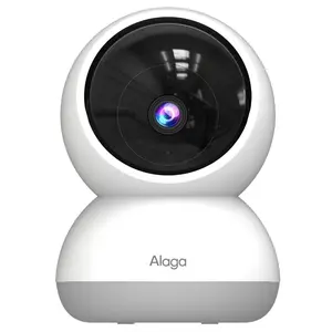Alaga 3K Security Camera for Home, 5G and 2.4G WiFi,360° Pan, Human Pet Motion AI, Night Vision, Speaker, Compatible with Alexa and Google Assistant