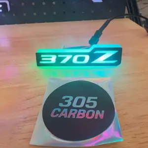 305carboncustoms Led Frond grille badge fit for 370z