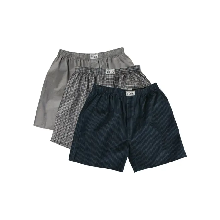 Pro Club Men's 2-Pack Classic Woven Boxers, Mix Colors