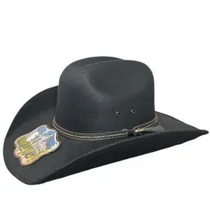 Black Cowboy Hat/La Sierra Cowboy Hat/Sombrero Vaquero en color Negro