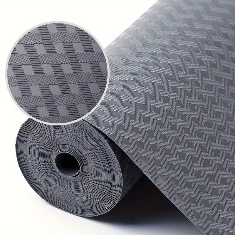 Carbon Fiber Pattern Non-adhesive Drawer Mat, Durable EVA Material Non-adhesive Cupboard Drawer Mat, Kitchen Cabinet Liner, Home Decor, Coasters, Coaster Mats, Kitchen Liners