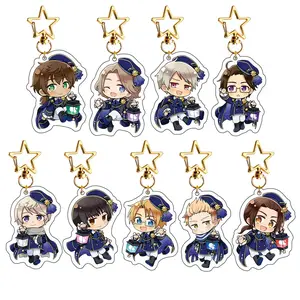 Hetalia Acrylic Keychain, Cute Chibi Axis Powers Figures, Gift for Fans
