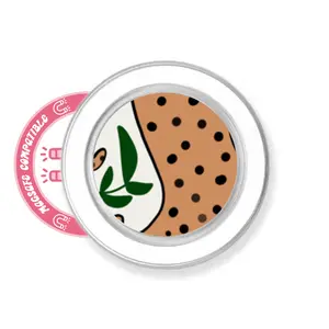 abbyrose Jungle Cat Phone Grip with magnet Clear