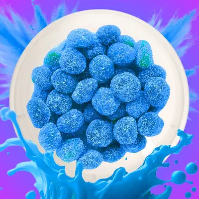 Sour Blue Raspberry Candy