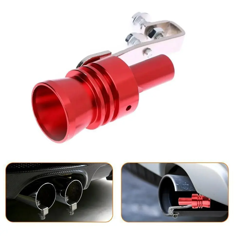 Stainless Steel Turbo Whistle Exhaust Sound Enhancer - Easy-Install, Durable Whirlwind Noise Generator, Universal Car Accessories, Truck Accessories, Semi Truck Auto Parts, Semi Truck Accessories