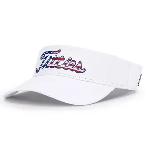 CURVES & CLUBS Titties Golf Visor Hat - Patriotic American Flag Design - Moisture-Wicking Polyester - Perfect Gift for Golf Lovers & Bachelor Parties - Fathersdaygift USA Flag Golf Hat - Golf Visor - Funny Golf Visor