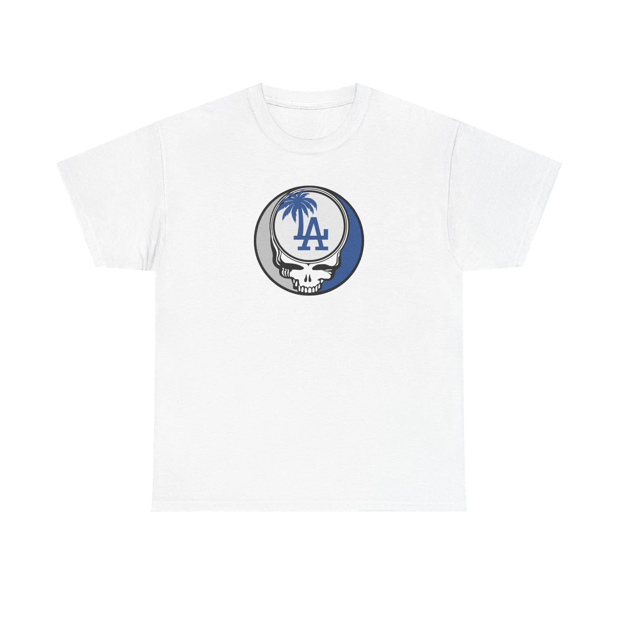 Los Angeles Dodgers Grateful Dead Steal Your Face T-Shirt - MLB