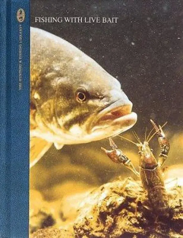 USED Book - Fishing with Live Bait (The Hunting and Fishing Library) by Dick Sternberg (Hardcover) - english