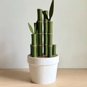 Fun Bamboo Bookends with Removable Bookmarks for Offices, Libraries, Dens, and More! - Gift Idea for Readers