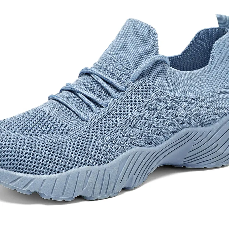 Women's Tennis Sports Shoes, Breathable Thick Sole, Lace-Up Closure, Lightweight Design, Anti-Slip Comfort, Ideal for Daily Wear, Sports Training Shoes, Athletic Tennis Sneakers, Tennis Court Shoes