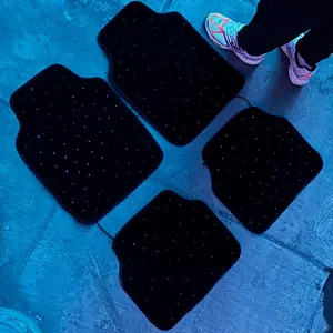 Universal Starlight Floormats - 10,000+ Color Options, Customizable LED Lighting, Waterproof, Durable, Easy Installation, App Control