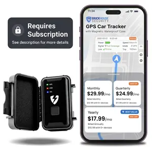 Lightning GPS GL300 Car Tracker Device for Vehicles w/ Magnetic Case (Subscription Required) – Hidden GPS Tracker for Fleet Security, Long Range Vehicle Tracking, Discreet, Ideal for Cars and Trailers