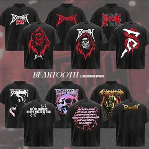 [COLLECTION] Beartooth Band T-Shirt Collection, The Band Beartooth Graphic Tee, Vintage Hardcore Metal Shirt, Dark Skull Artwork Shirts, Heavy Rock Band Merch, Gift for Metal Music Lovers, Merch for Men & Women