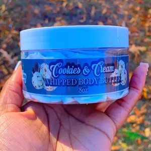 Body butter (cookie & cream type) whipped body butter Hydrating
