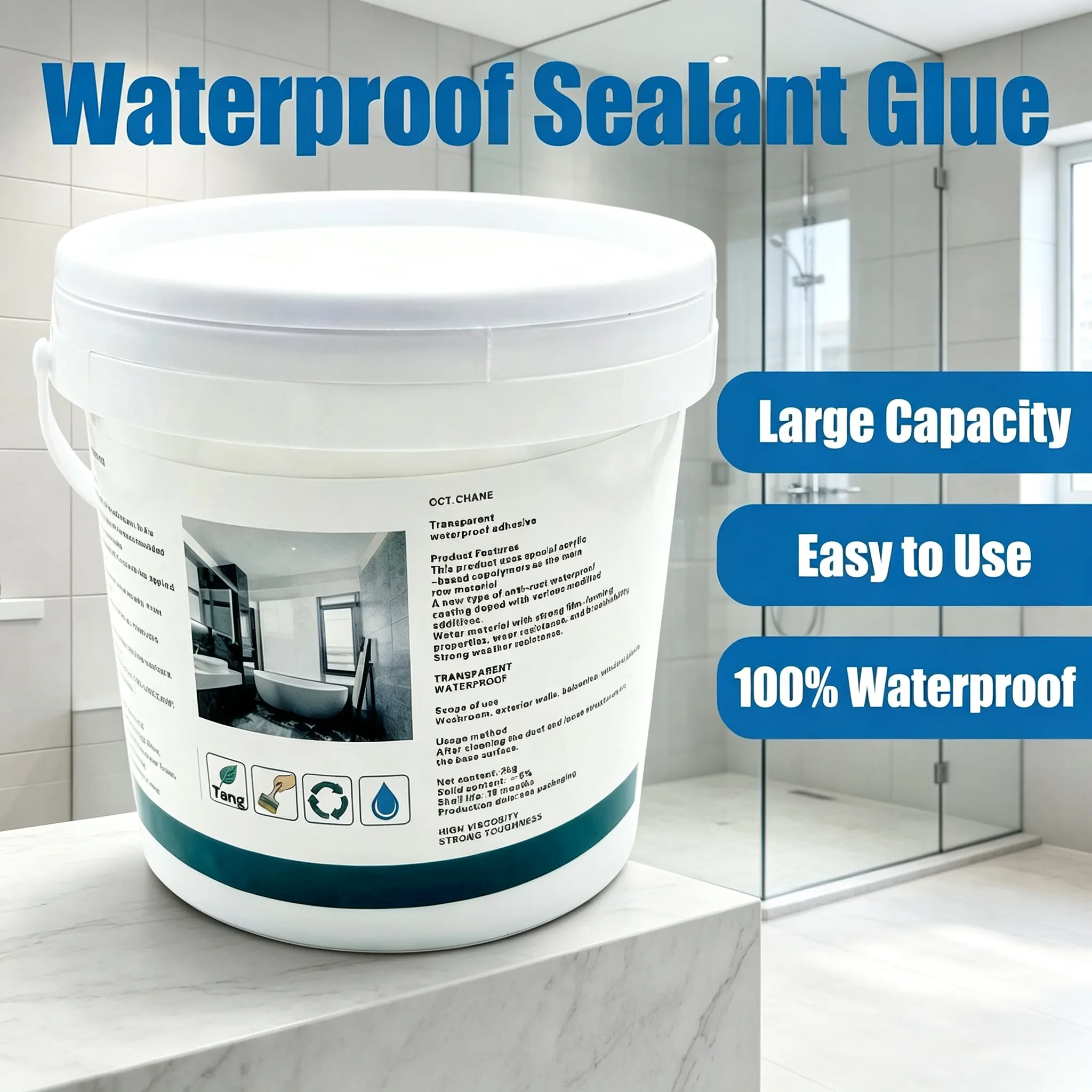 Waterproof Sealant Glue / Transparent Waterproof Coating
