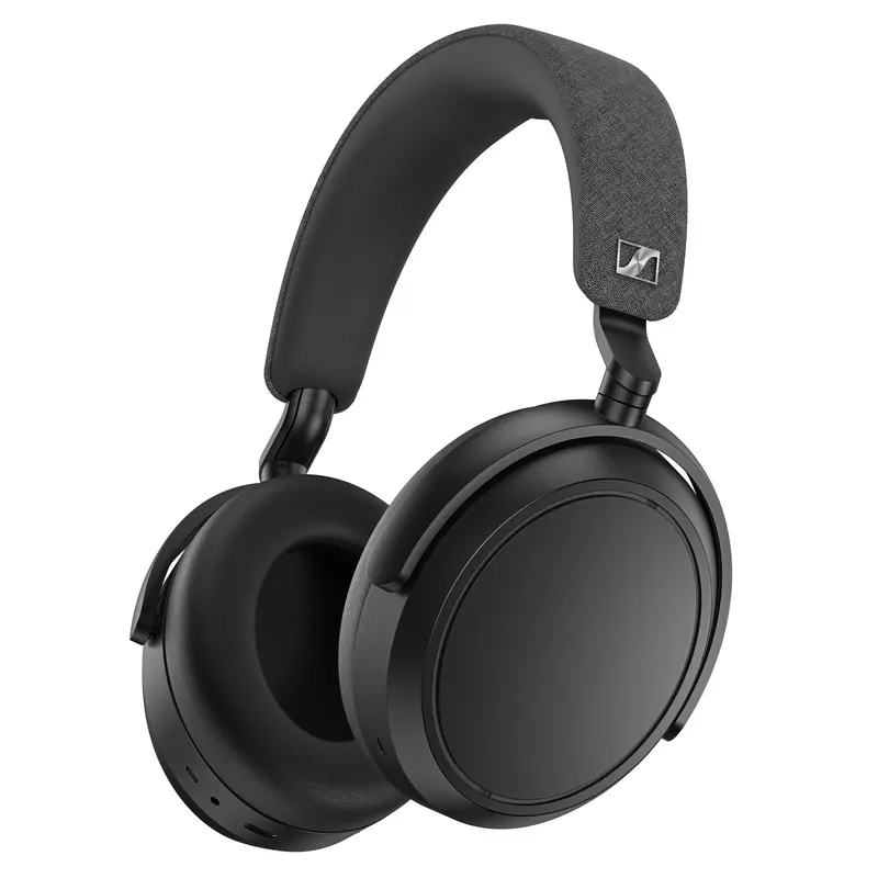 Sennheiser MOMENTUM 4 Wireless Noise Cancellation Headphones - Foldable Over-Ear Headset with Adjustable Fit, Automatic Features, Long-Lasting Batteries, Stable Bluetooth 5.2, Remote Control, High-Quality Audio, AptX Adaptive, Hands-Free Functionality
