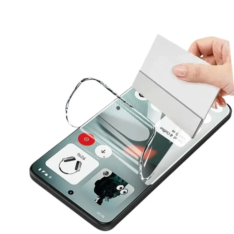 1 COUNT Full Cover Hydrogel Film Suitable for Nothing phone 2A 2A PLUS 3 3A 3APro 3ALite, Soft Screen Protector Film, Anti-scratch, Ultra HD, Anti-fingerprint, Case Friendly Smooth Surface Films Sticker, Accessories