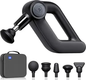 BOB AND BRAD D5 Pro Massage Machine, Powerful Percussion Massage Machine Deep Tissue with Enhanced Power for Athletes Home Gym, Handheld Muscle Massager Machine for Pain Relief & Muscle Therapy Comfort