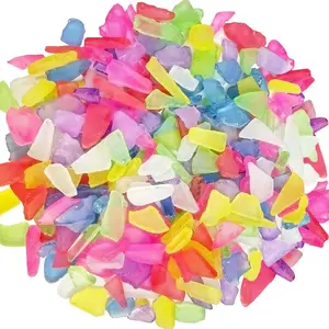 14oz Colorful Sea Glass Pieces for  Decor