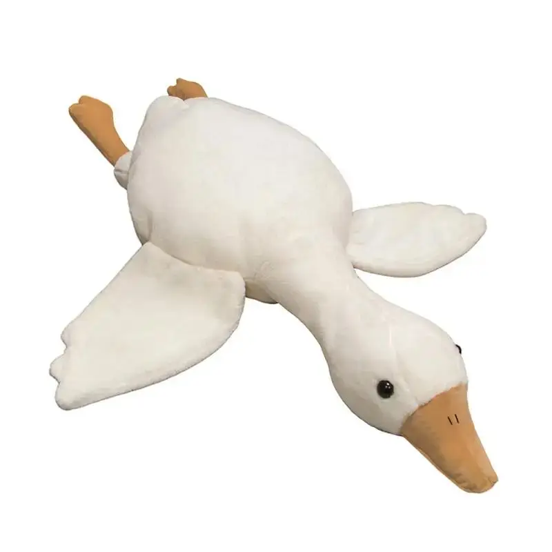 Large Goose Stuffed Animal Toys, Cute Goose Pillow Plush Toys, Creative Animal Design Plushies Gifts for Adults, Soft Stuffed Animals Companion Toys f