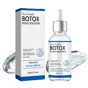 30ml Firming Face Serum - Botox Stock Solution with Active Peptides, Collagen Bio Peptides, Glycerin - Moisturizer for Hydrate, Firming Rejuvenating Skin, All Skin Types