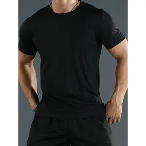 Men's Short Sleeve Quick Dry T-Shirt | Moisture Wicking Athletic Shirt for Gym Running Workout | Casual Activewear Tops