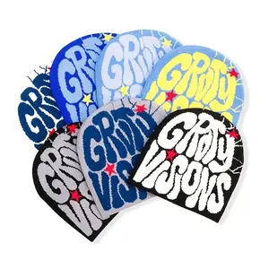 Unisex Y2K hip-hop knitted hat, warm and fashionable