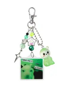 Silly Alien Keychains Y2K, Fun and Unique Design, Perfect for Gifts and Collections, Trendy Accessory for Everyday Use, Keychain Surprise Collectibles