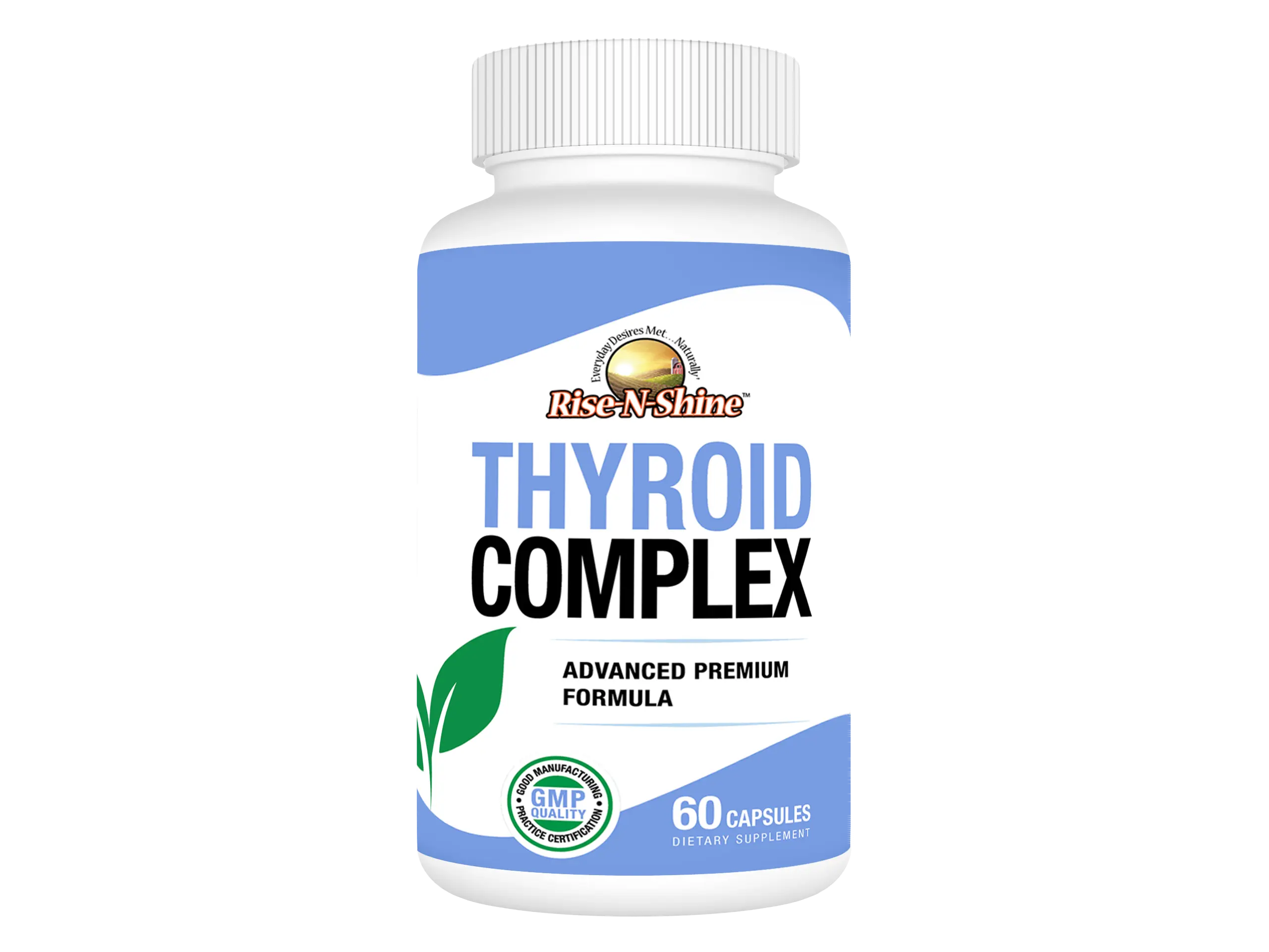 Thyroid Complex by Rise-N-Shine – Support Energy, Metabolism, Focus & Hormonal Balance Naturally 60 Ct