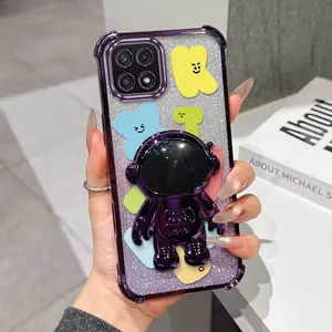 1 Piece Cute Alphabet Doll Suitable For Galaxy A22 5G Phone Case Cover Made From Flexible Galaxy A22 5G/4G/A23 5G/A21s/A26 5G/A25 5G/A20/A20s/A24 Providing Flexible And Stand Experience In Business Accessories
